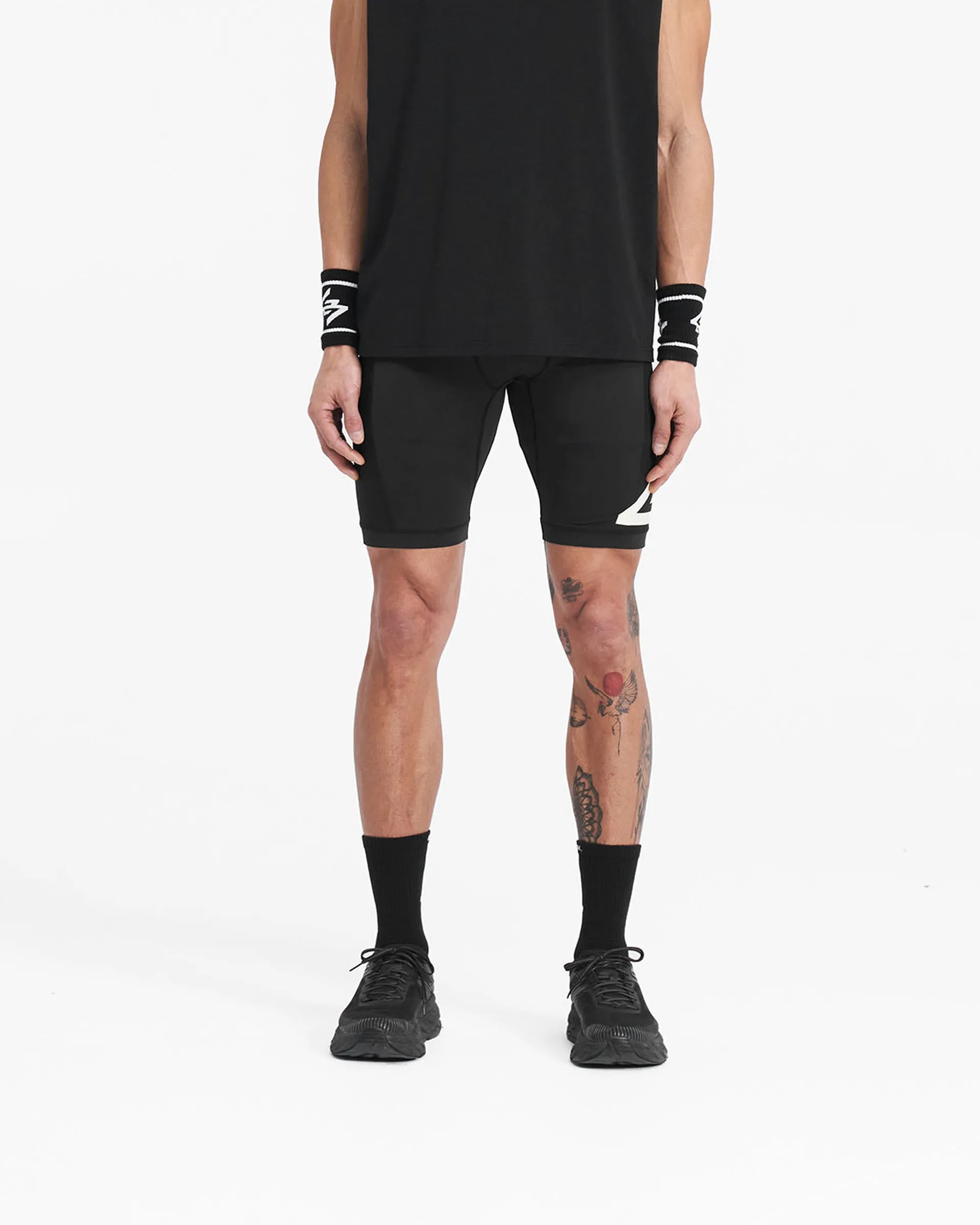 247 Cargo Half Tight - Jet Black