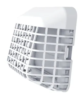 Ace White Plastic Dryer Vent Hood