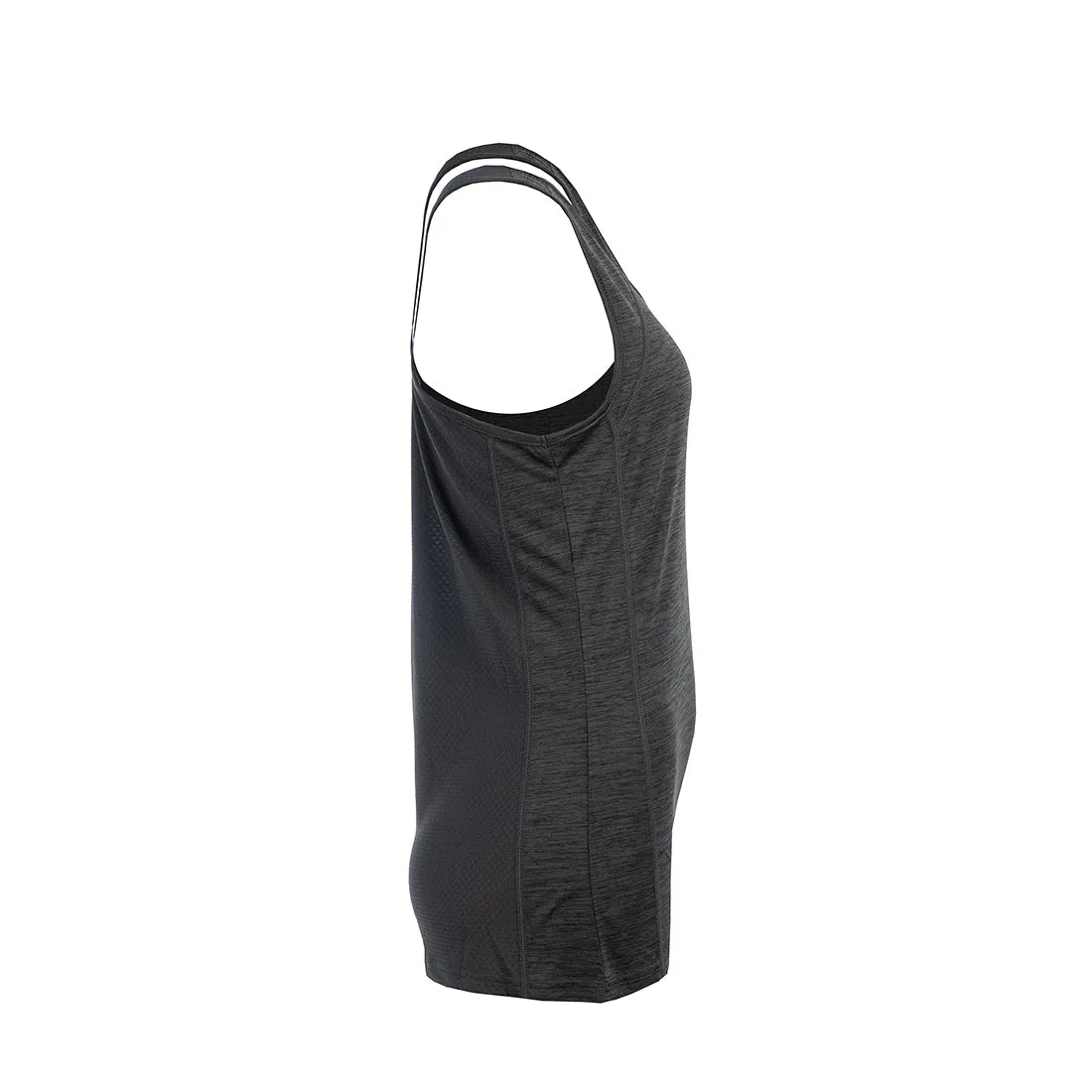 Action Training Tank Top Women (Black-Mélange)