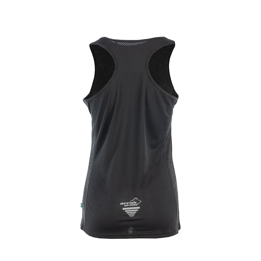 Action Training Tank Top Women (Black-Mélange)