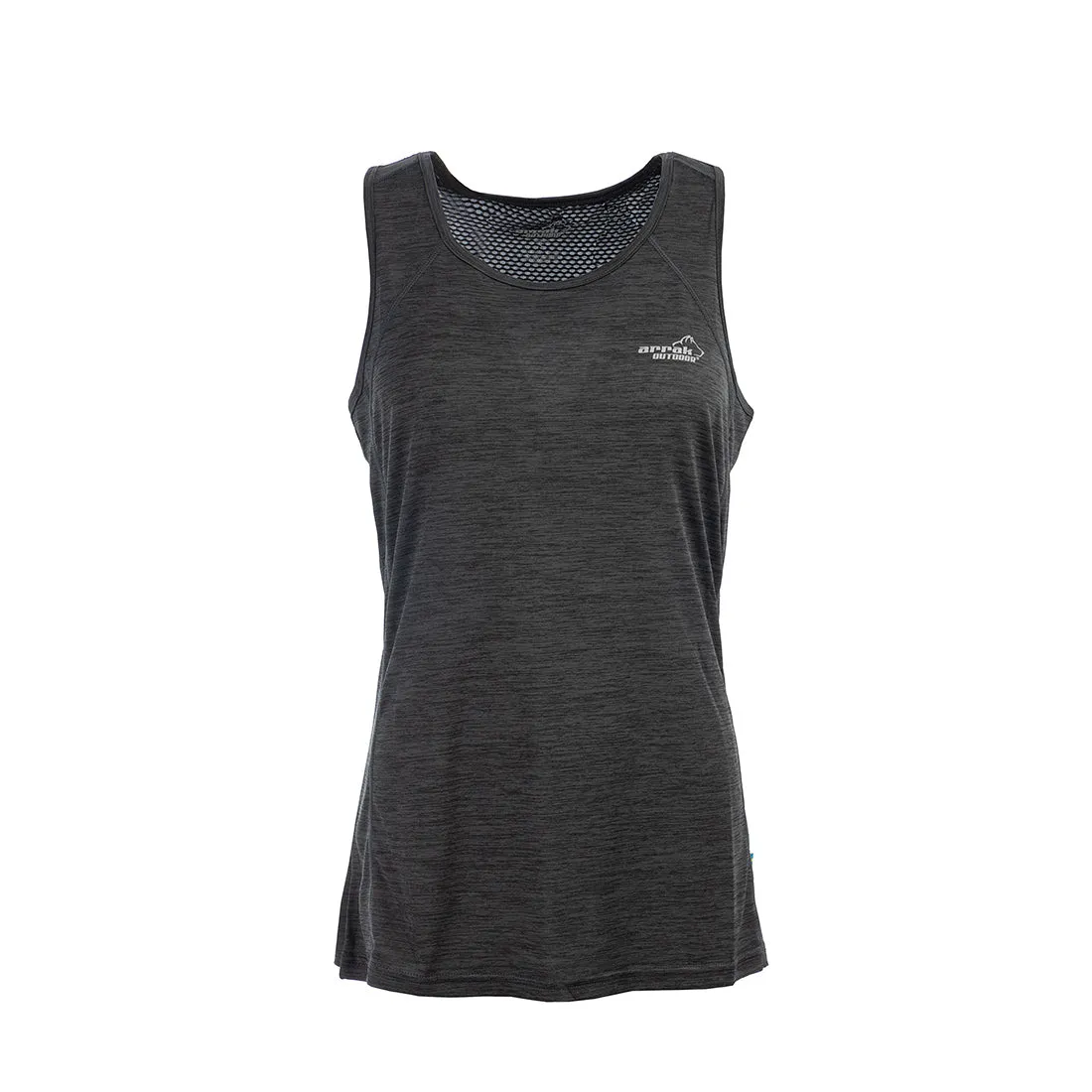 Action Training Tank Top Women (Black-Mélange)