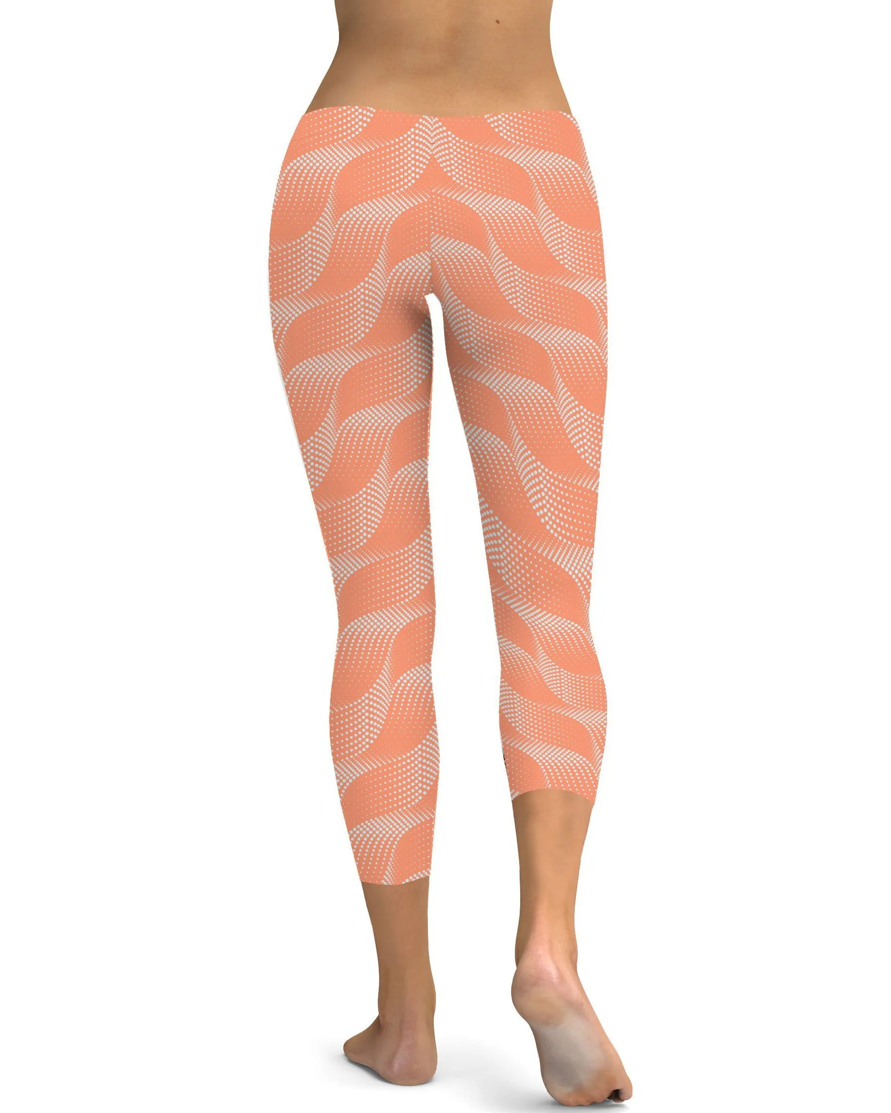 Apricot Wave Capris