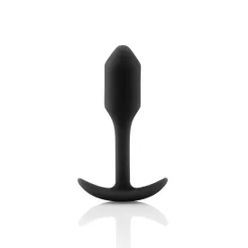 b-Vibe Weighted Snug Plug 1 - 55 g Black