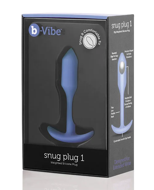 B-Vibe Weighted Snug Plug 1 (55g)