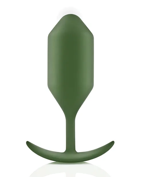 b-Vibe Weighted Snug Plug 4 - 256g - Army