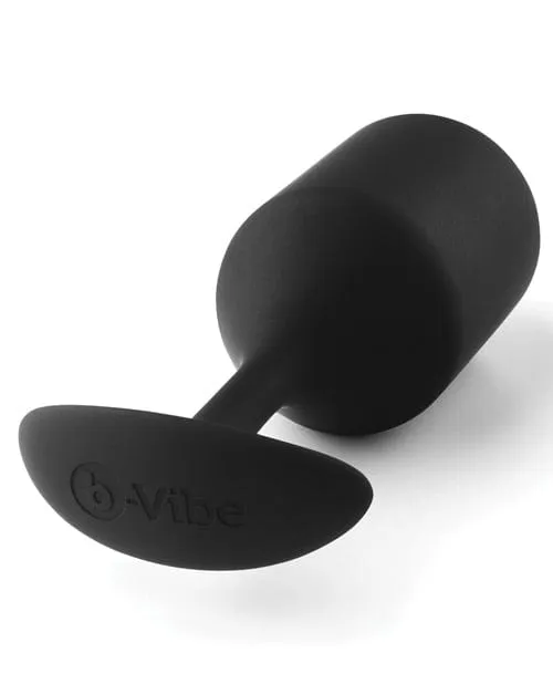 b-Vibe Weighted Snug Plug 4 - 257 G Black