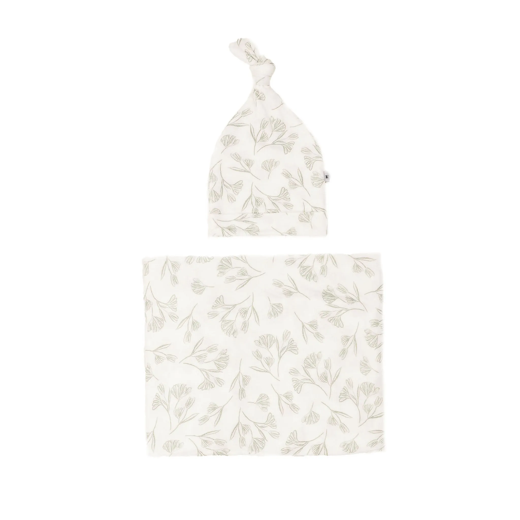 Bamboo Luxe Swaddle Set - Leafscape