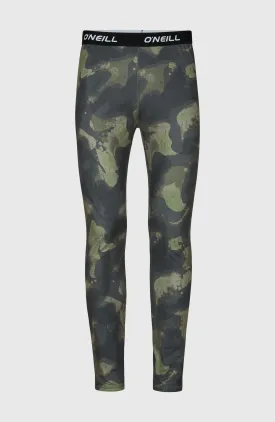 Baselayer Bottoms | Black Night Camo