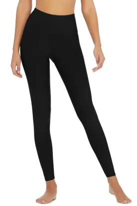 Black Recycled Lucy Performance Leggings Yoga Pants - Women