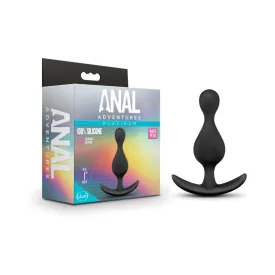 Blush Anal Adventures Wave Plug - Black