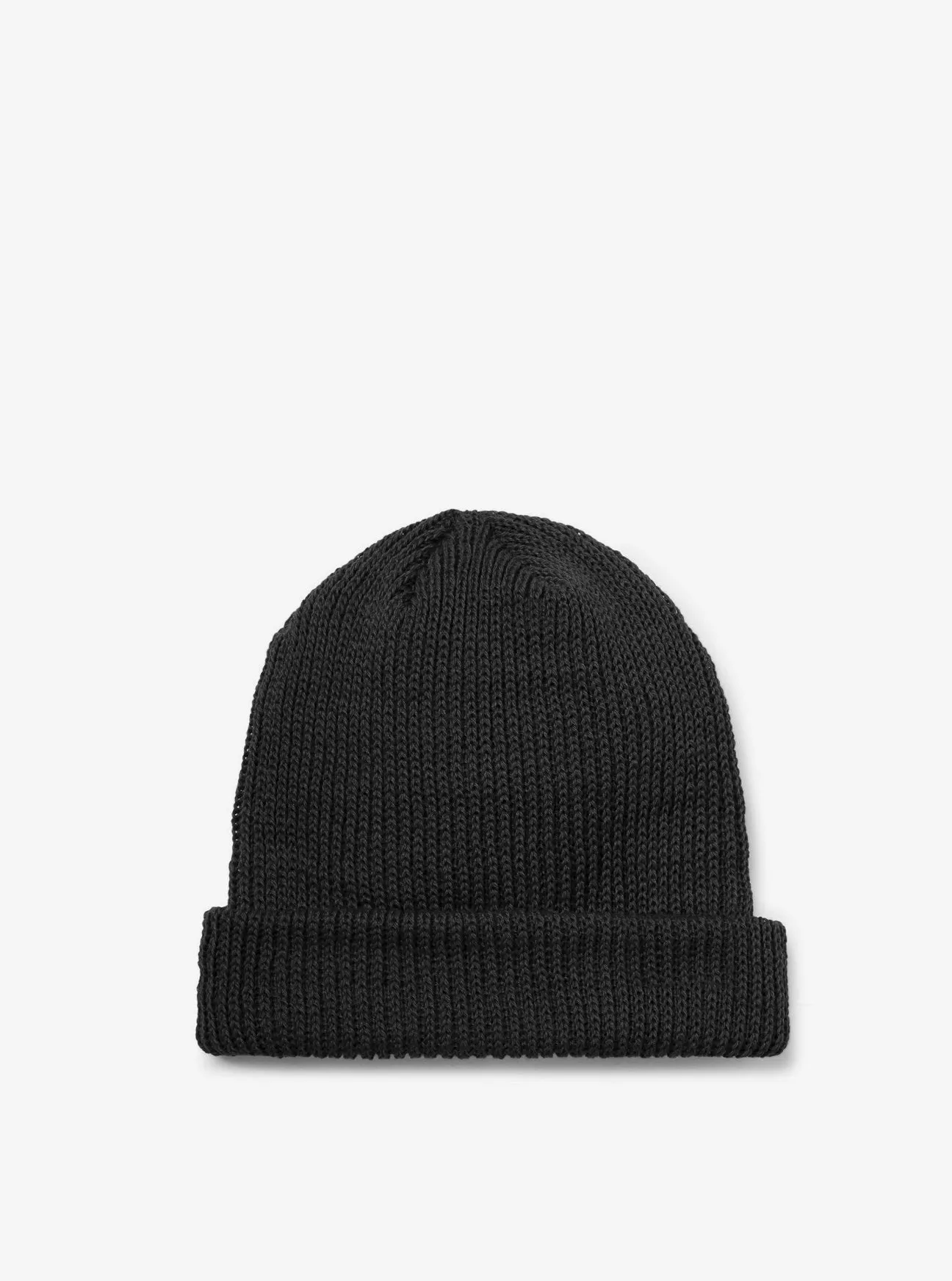 Brushed Basic Beanie in Black