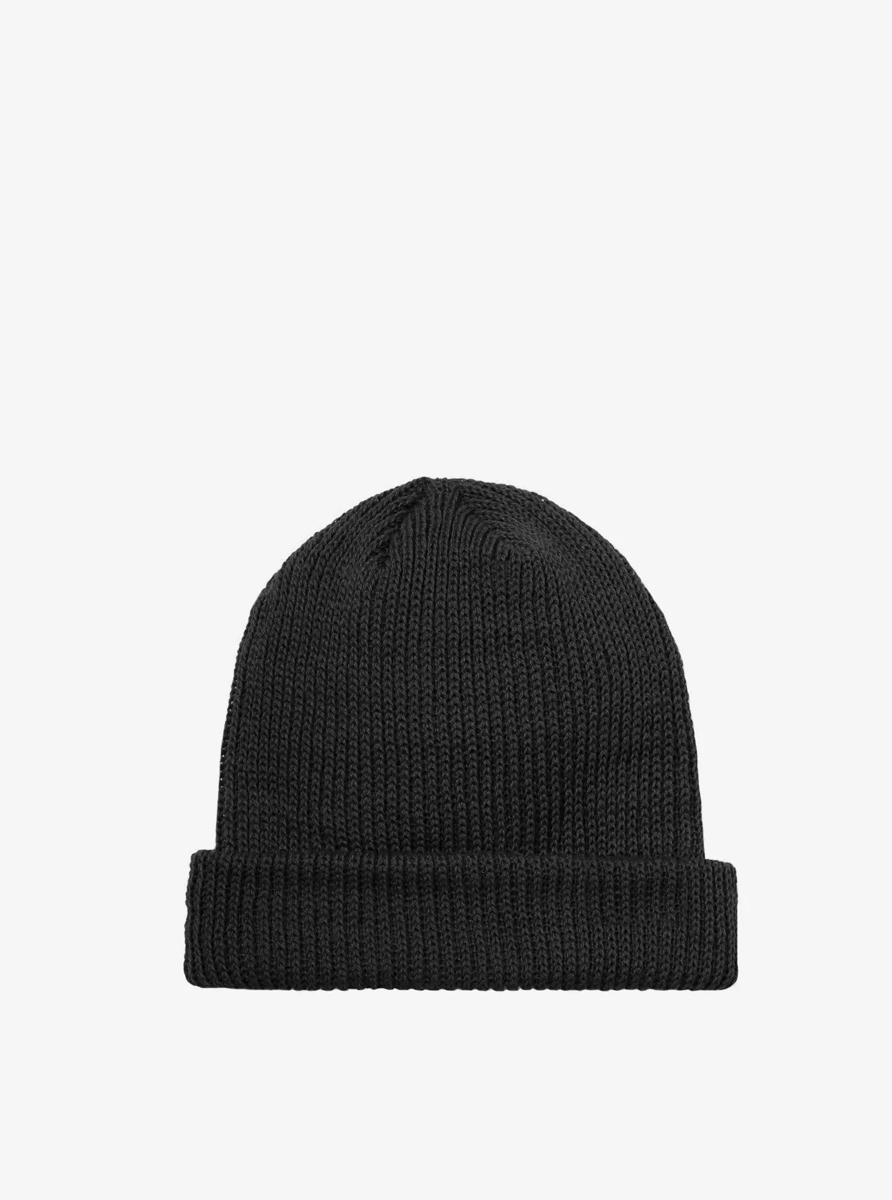 Brushed Basic Beanie in Black