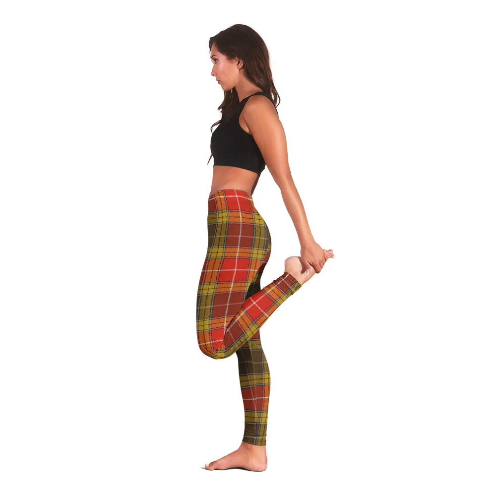 Buchanan Old Set Weathered Tartan Womens Leggings