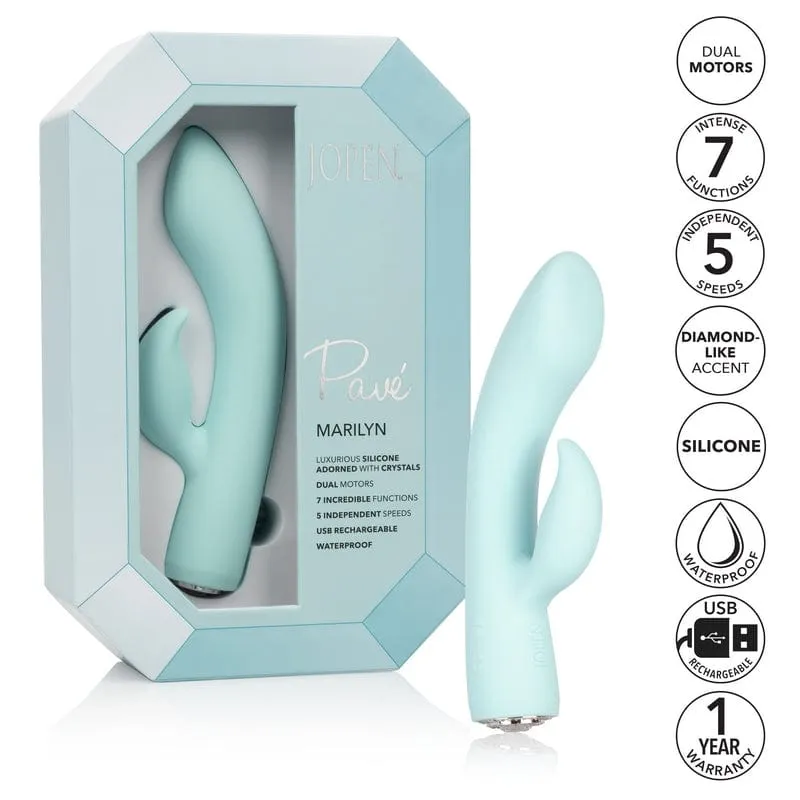 Calexotics Jopen Pavé Marilyn Rabbit Vibrator