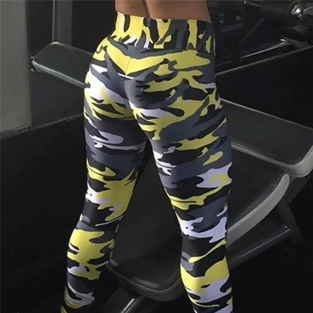 Camouflage Stretch Leggings