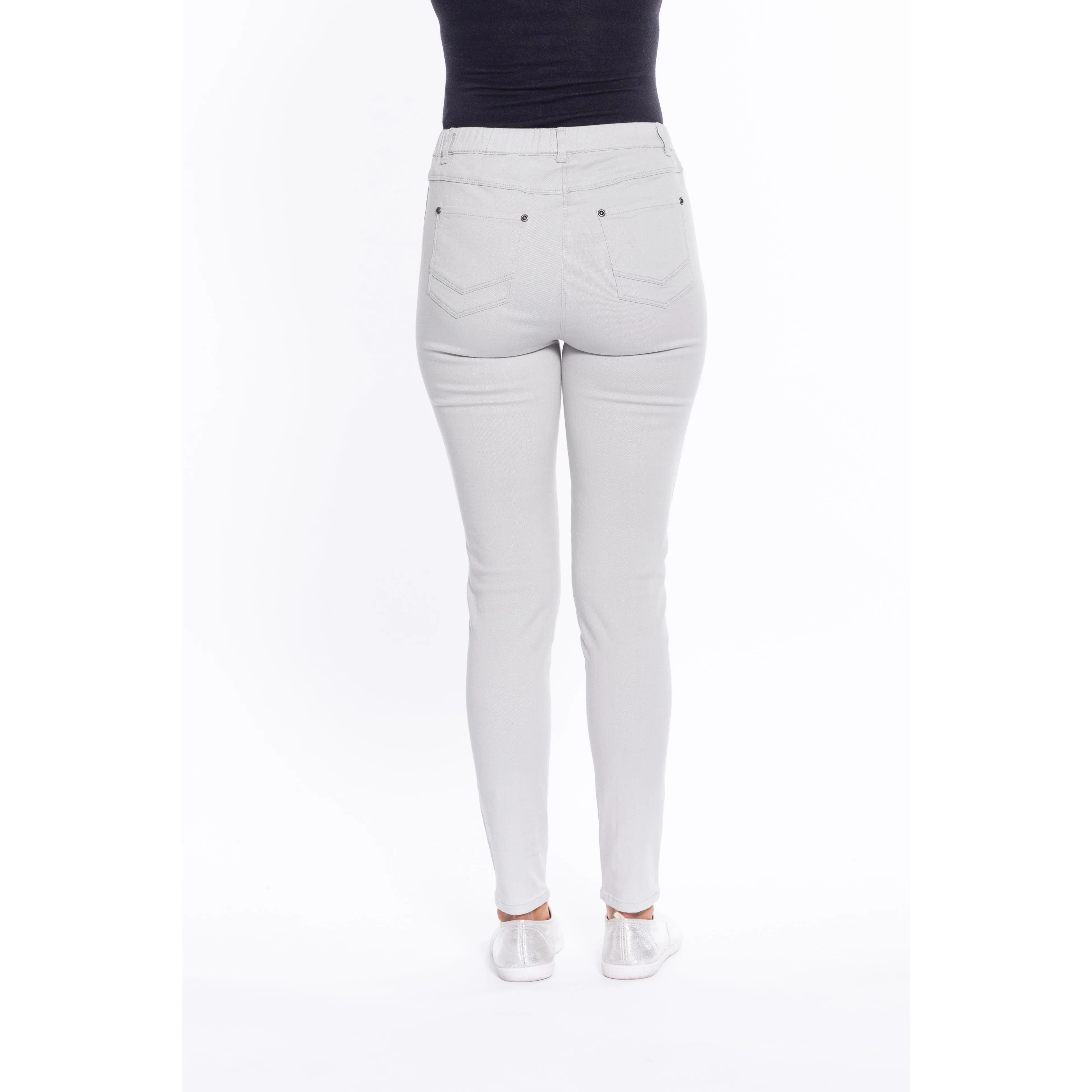 Classic Jeggings by Cafe Latte - Stone