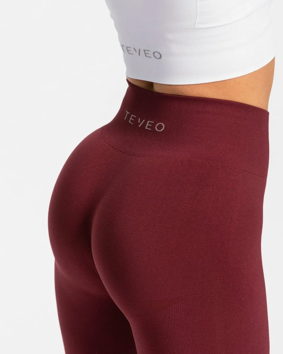 Classy Leggings "Weinrot"