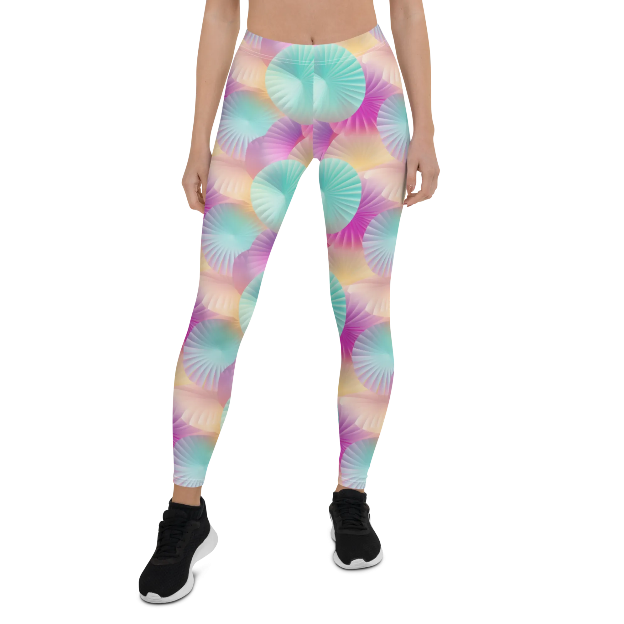 Colorful Shell Leggings