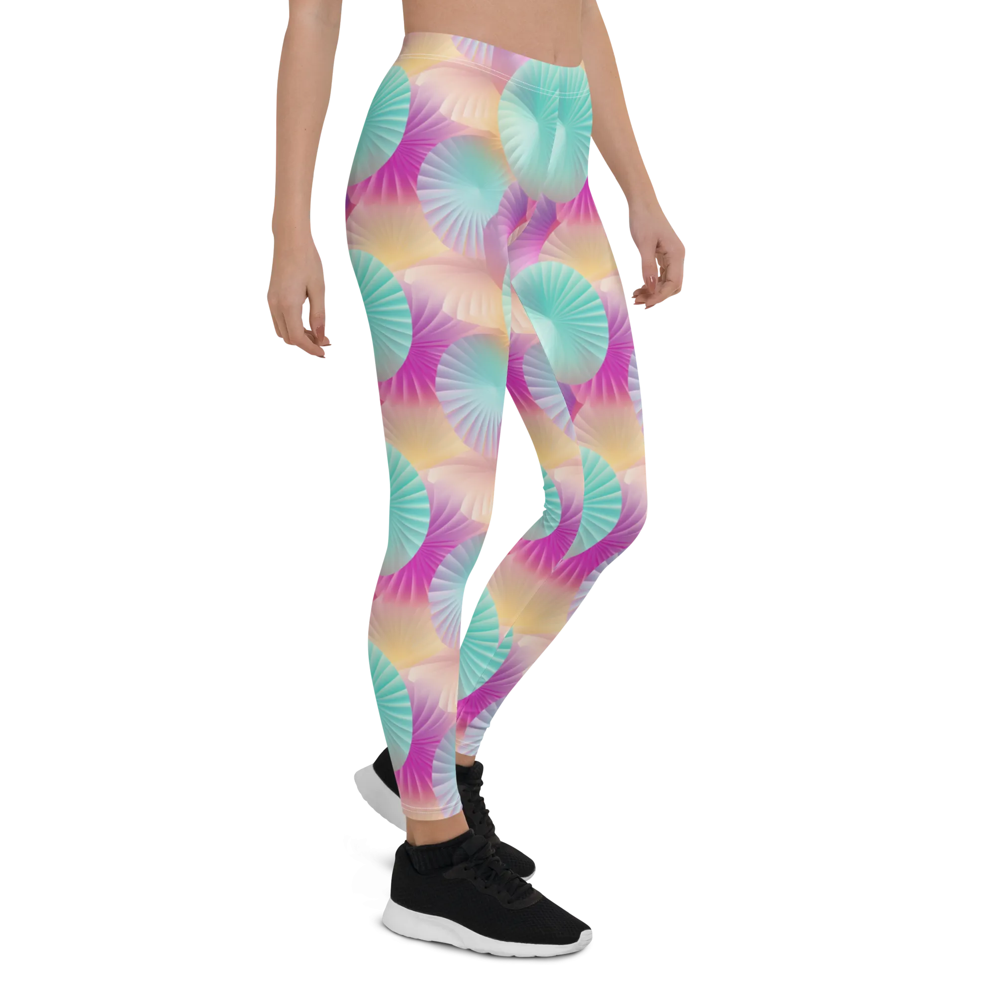 Colorful Shell Leggings