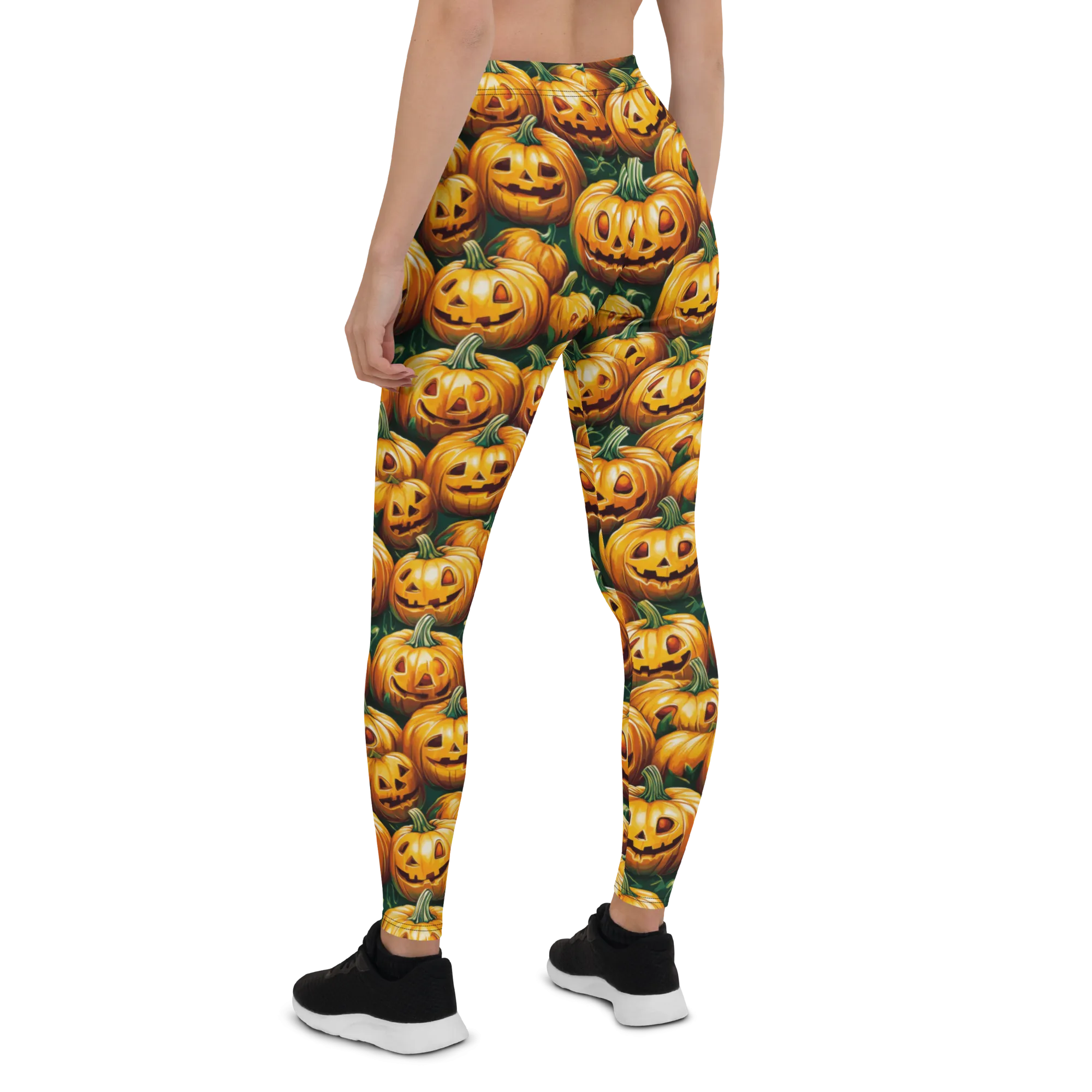 Creepy Pumpkin Leggings