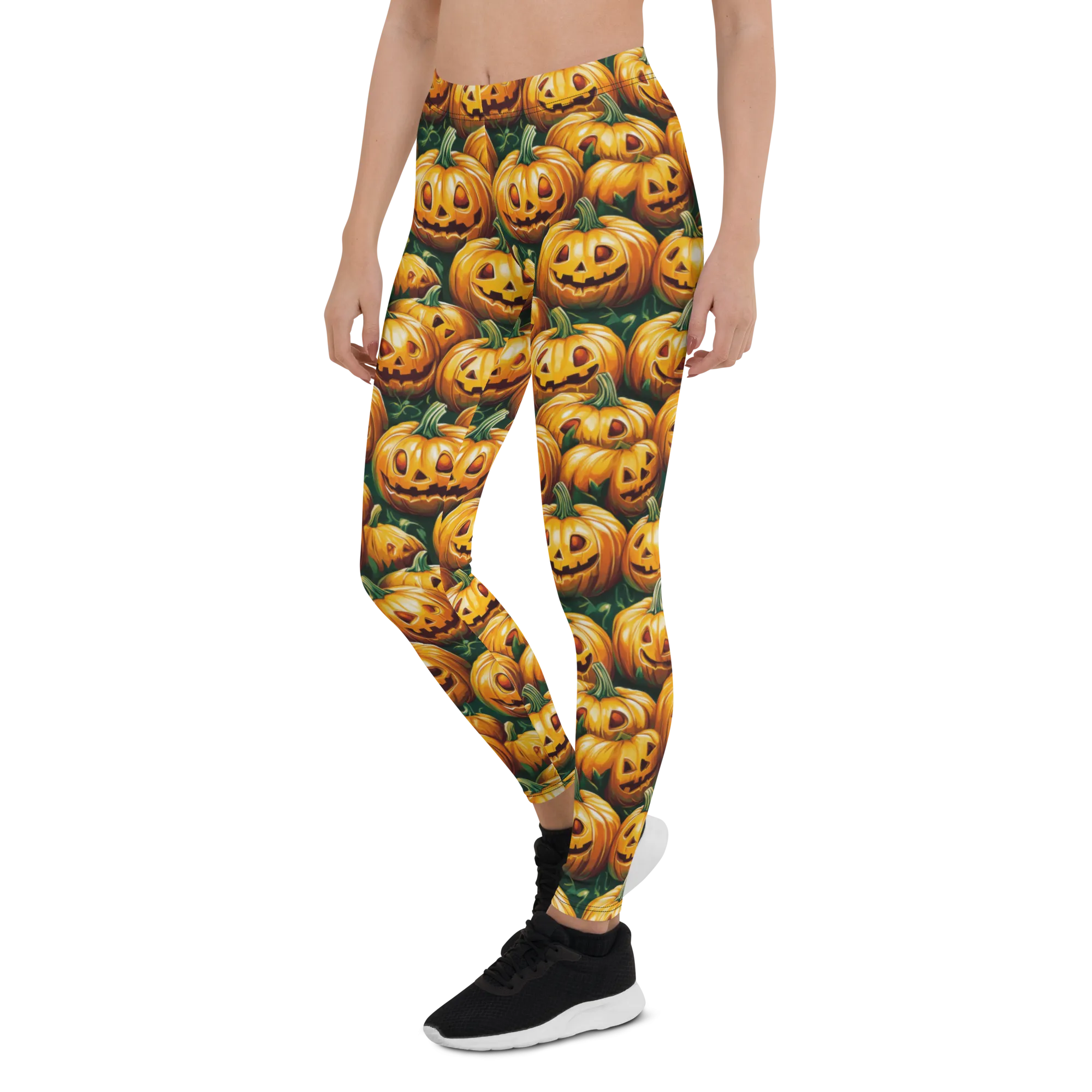 Creepy Pumpkin Leggings