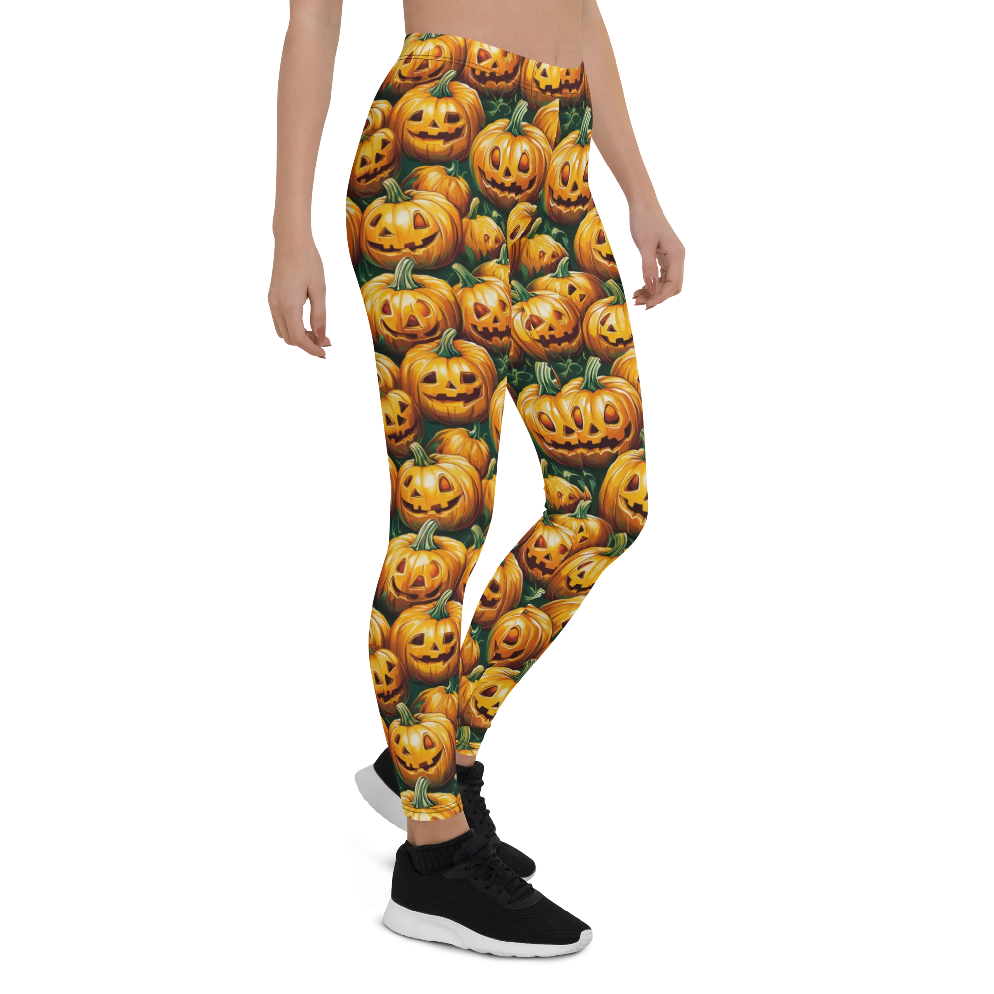 Creepy Pumpkin Leggings