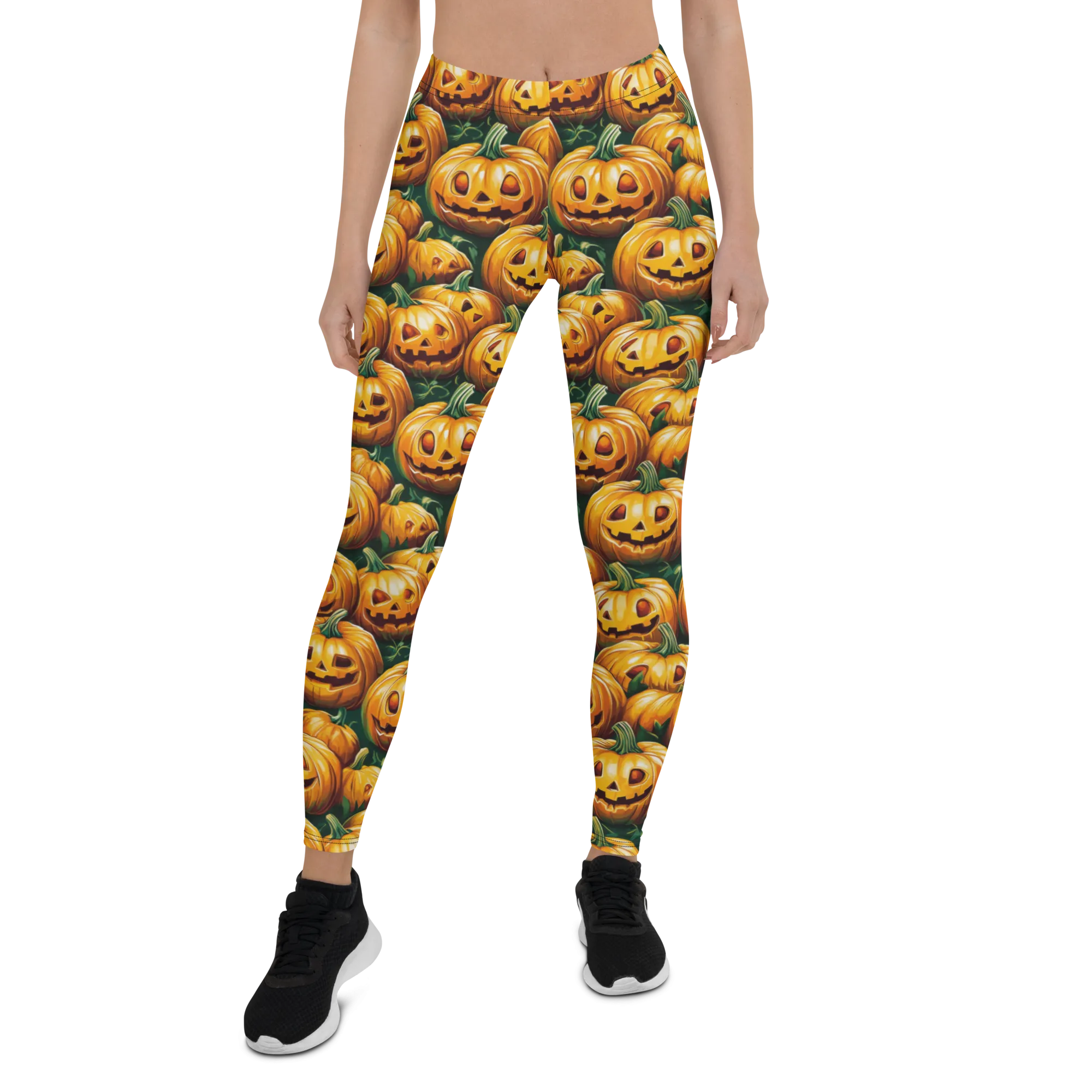 Creepy Pumpkin Leggings