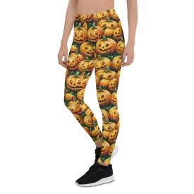 Creepy Pumpkin Leggings