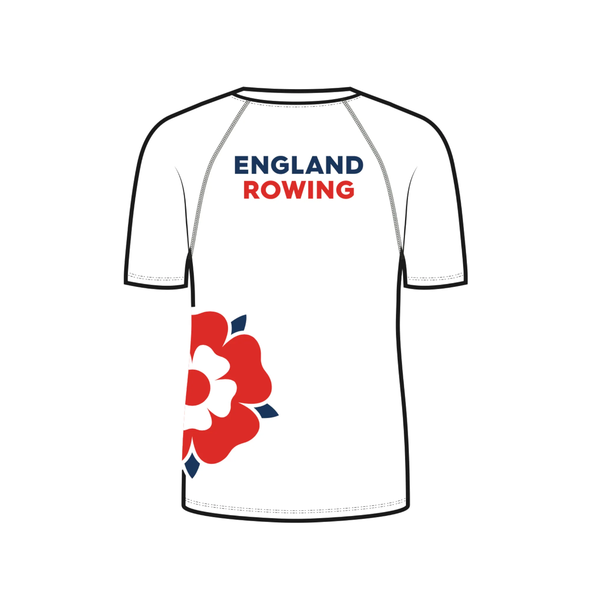 England Rowing Men's Carbonised Bamboo Tee