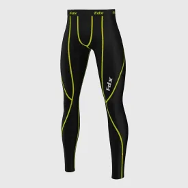 Fdx T5 Men's & Boy's Yellow Winter Compression Tights