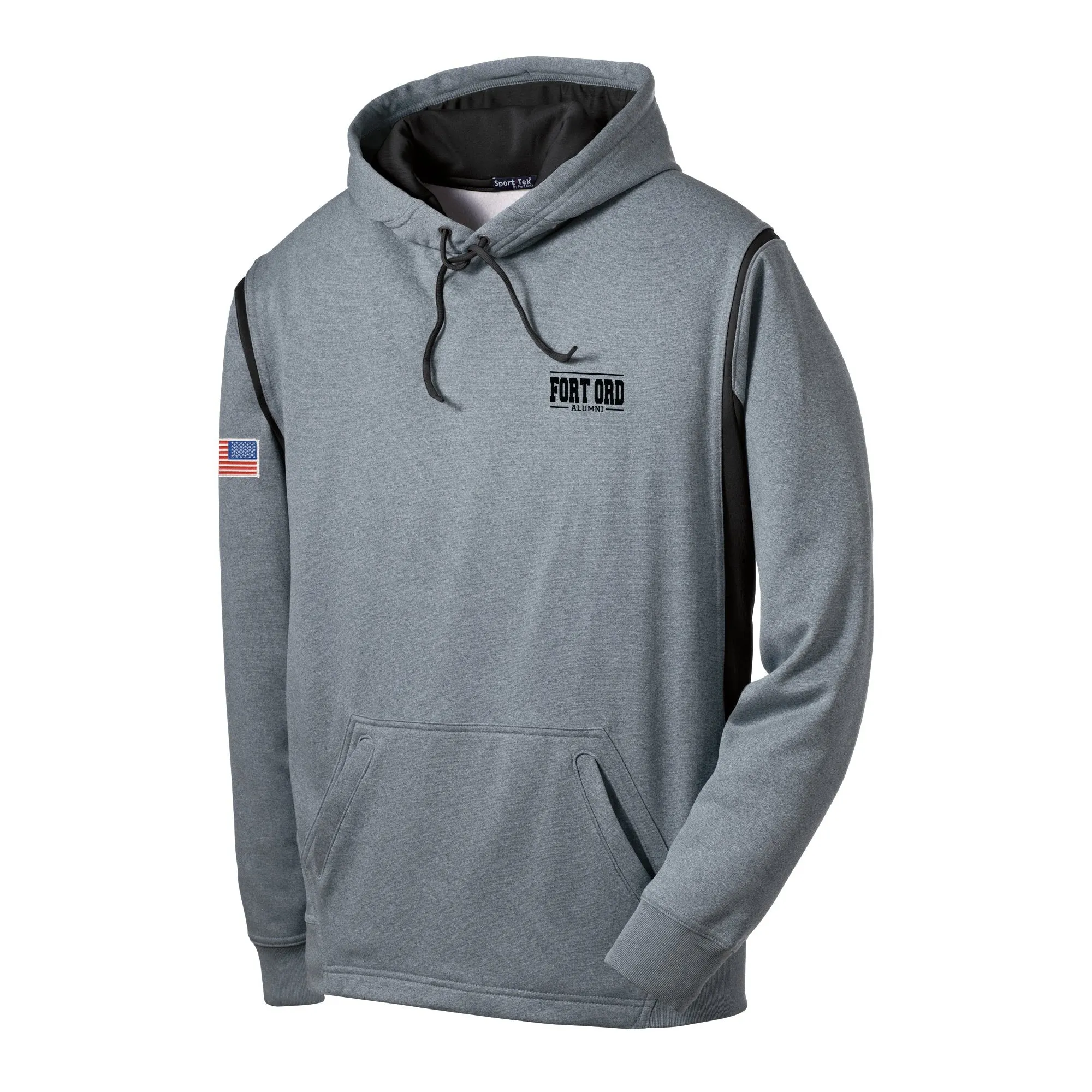 Fort Ord Color Block Hoodie - Moisture Wicking