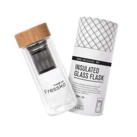 FRESSKO Rise Glass Infuser Flask - 10oz