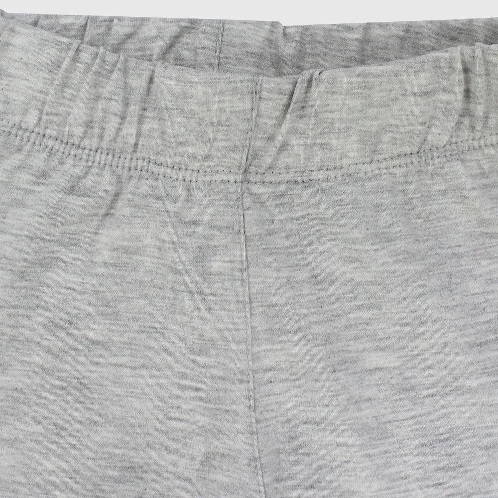 Grey Pantacourt Leggings