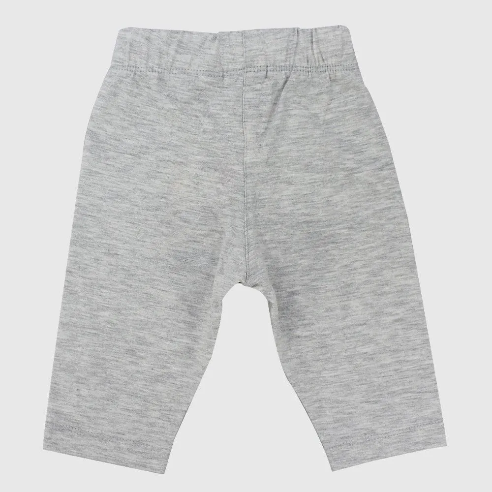 Grey Pantacourt Leggings