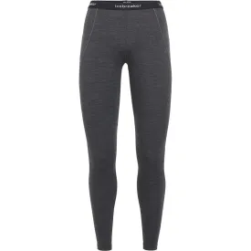 Icebreaker 260 Zone Women's Leggings - Jet Heather/Black