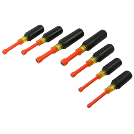 Insulated 7 Piece SAE Nut Driver Set