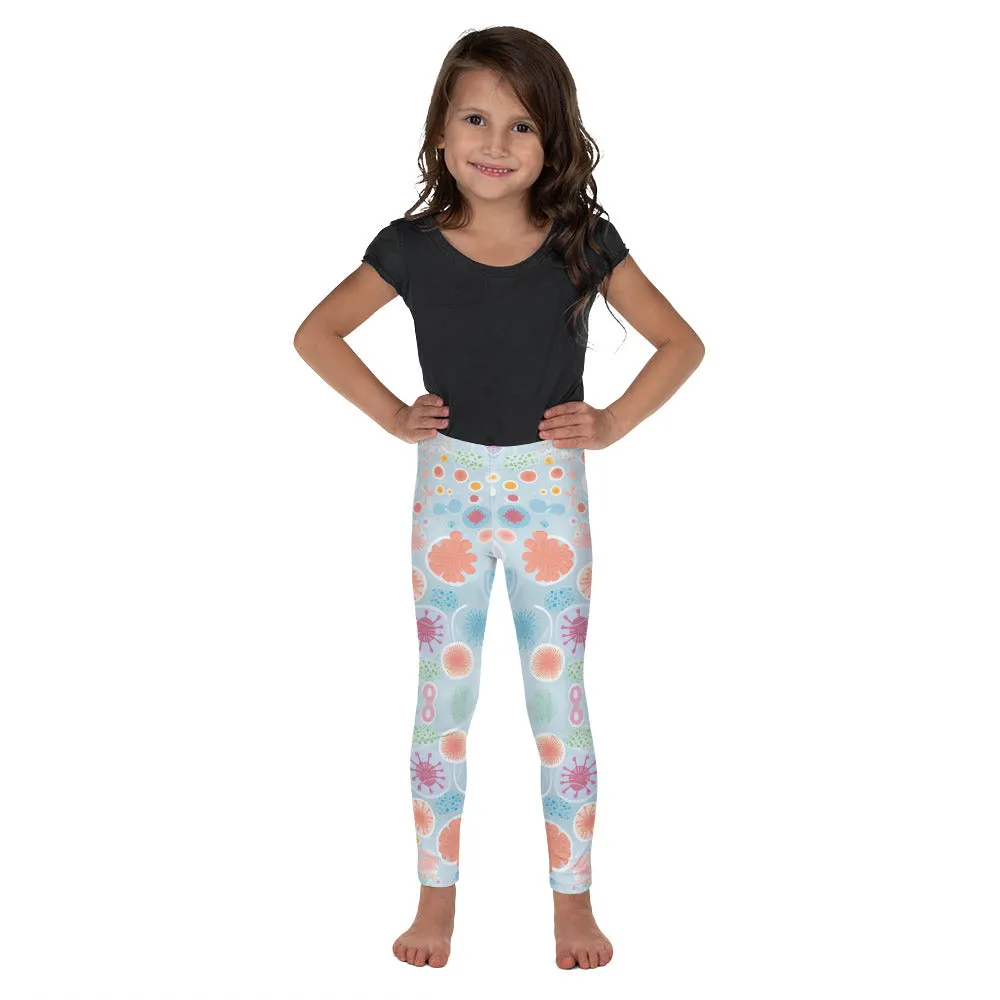 Kid's Leggings Bacterial Sea