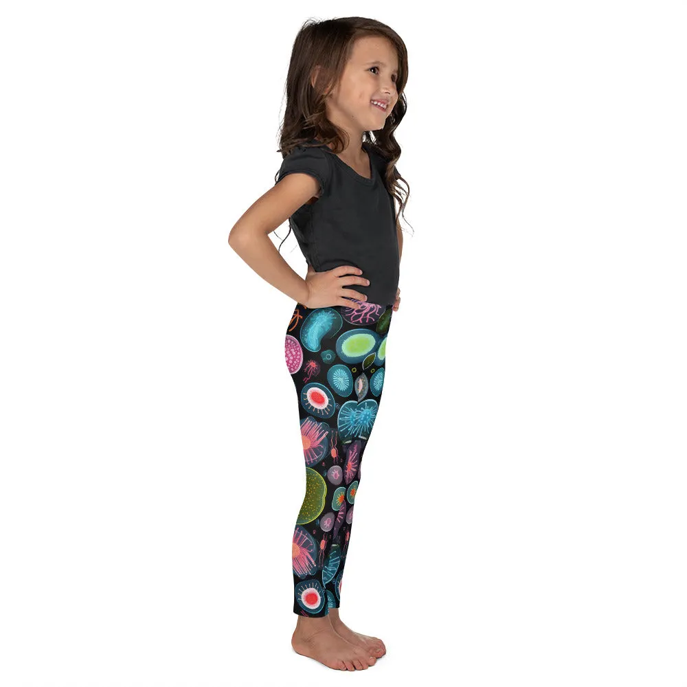 Kid's Leggings Glowing Bacteria