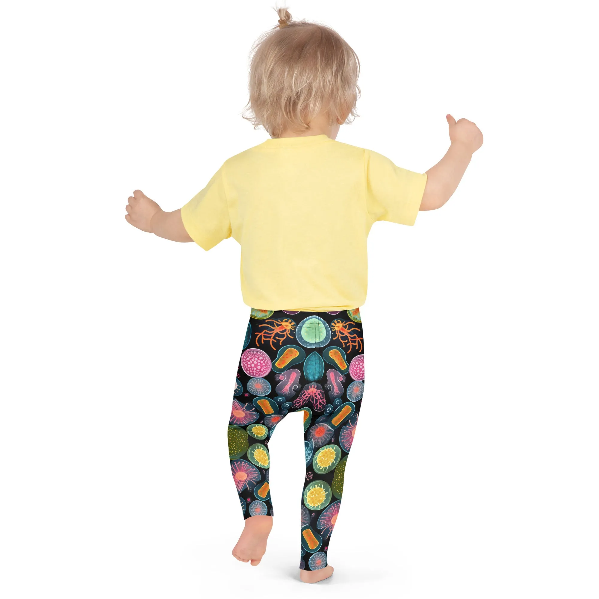 Kid's Leggings Glowing Bacteria