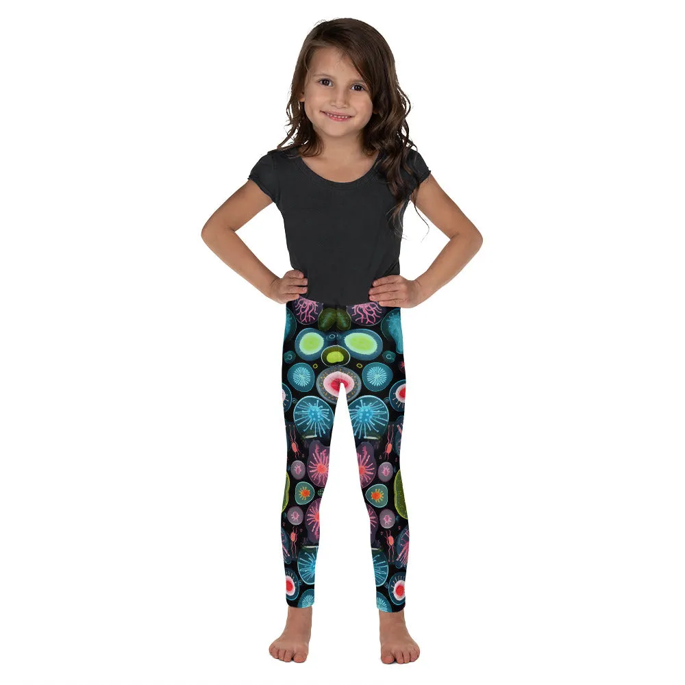 Kid's Leggings Glowing Bacteria