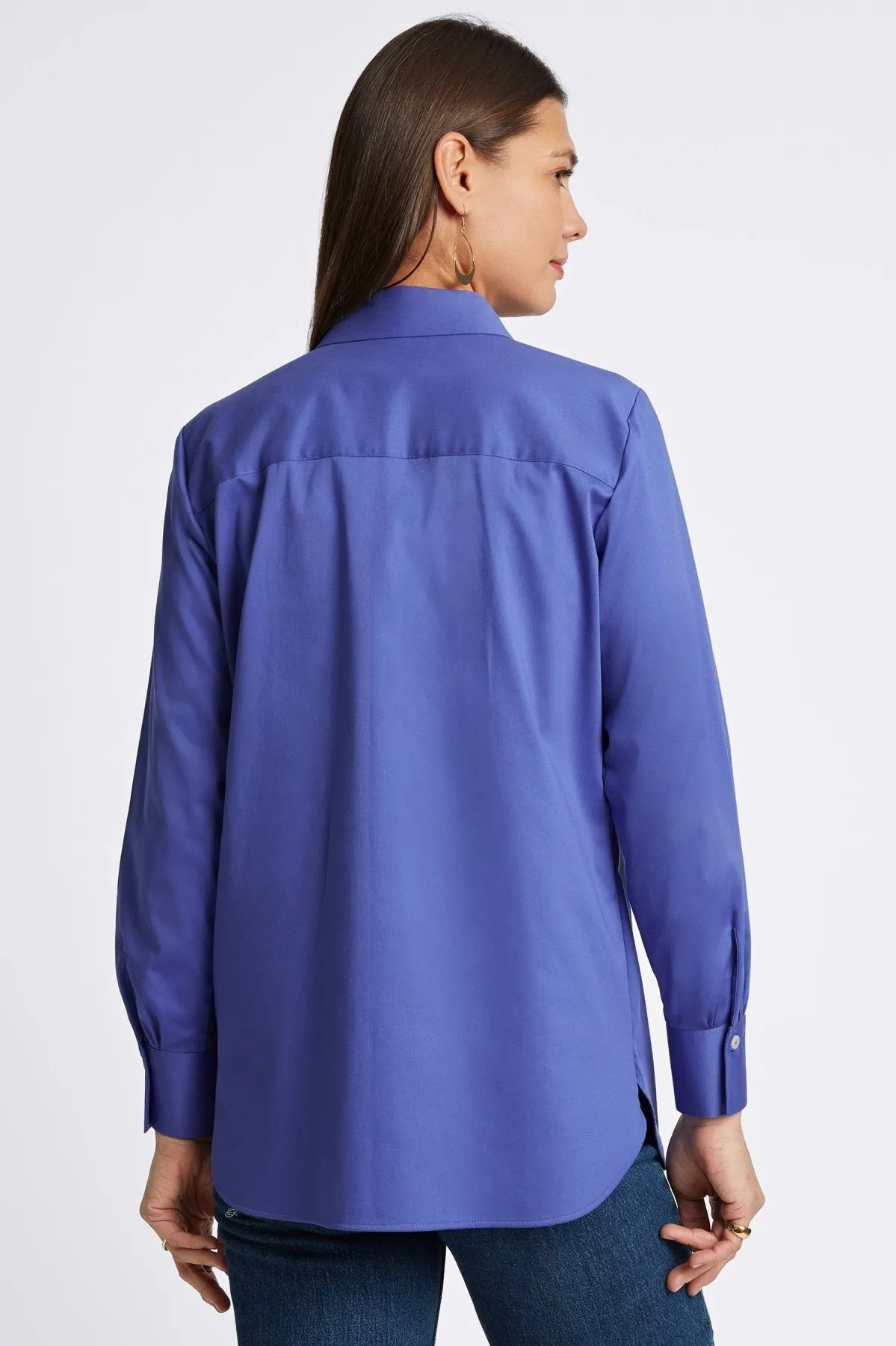 Layla Stretch Matte Sateen No Iron Tunic