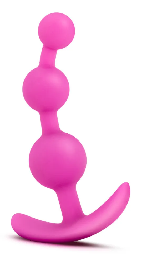 Luxe By Blush® | Be Me 3 Fuchsia 5.25-Inch Anal Plug With Handle