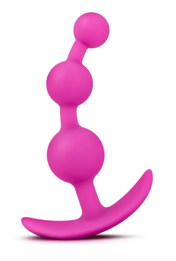 Luxe By Blush® | Be Me 3 Fuchsia 5.25-Inch Anal Plug With Handle