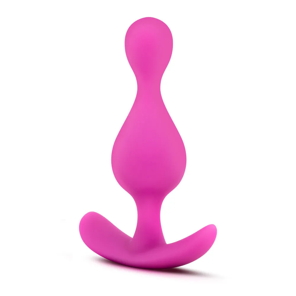 Luxe By Blush® | Explore Fuchsia 4.5-Inch Anal Plug With Handle