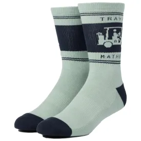 Mapes Crew Socks Jadeite - AW24