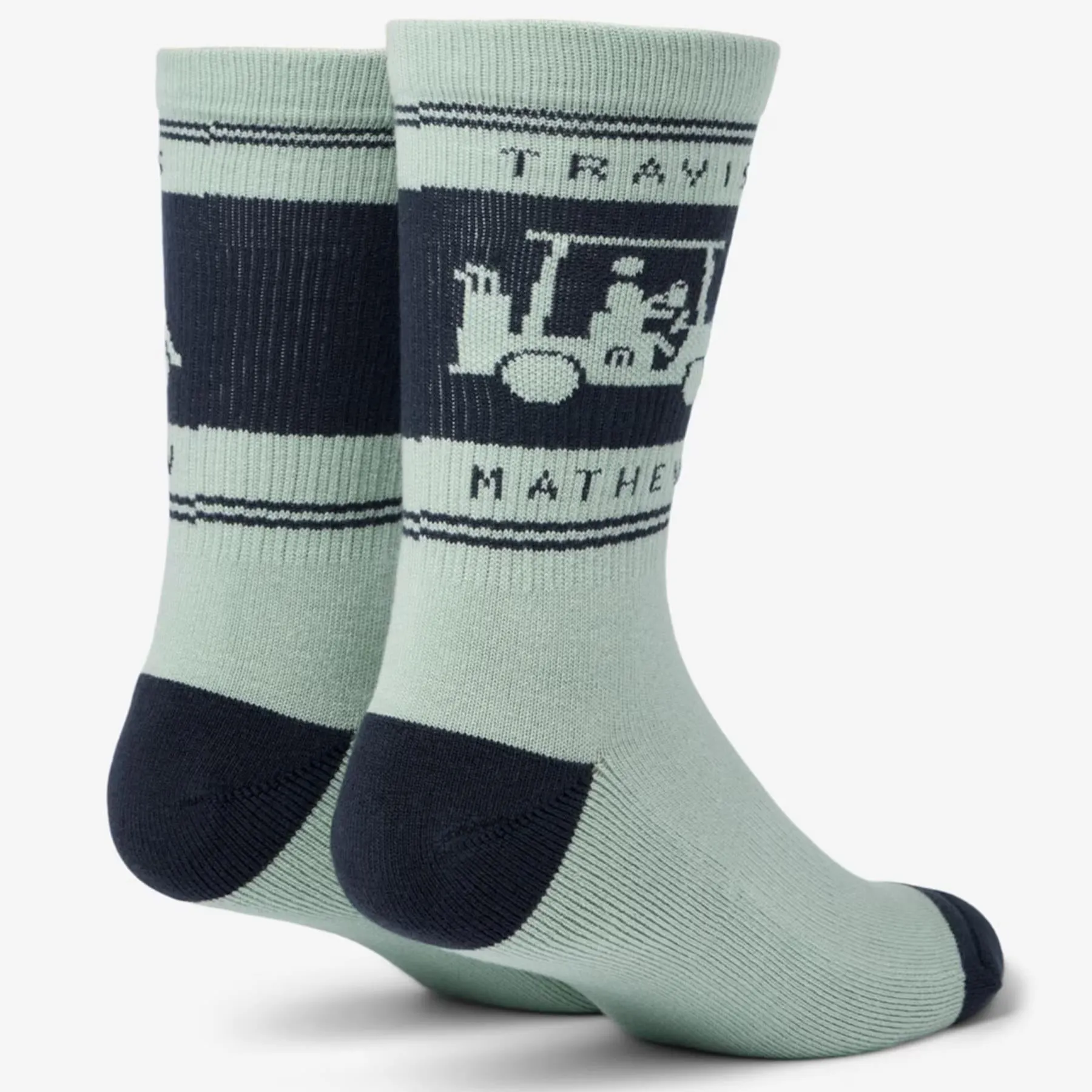 Mapes Crew Socks Jadeite - AW24