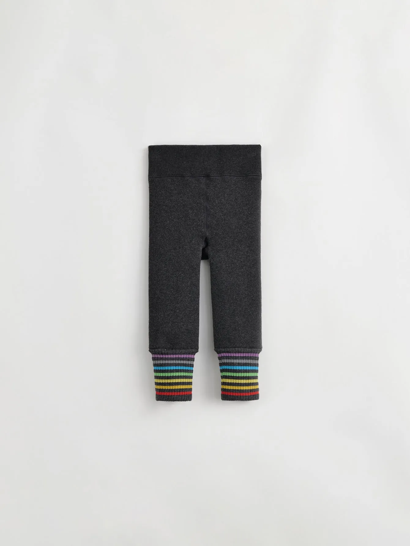 MARC & JANIE Girls Rainbow Stripe Fleece Lined Leggings 232031