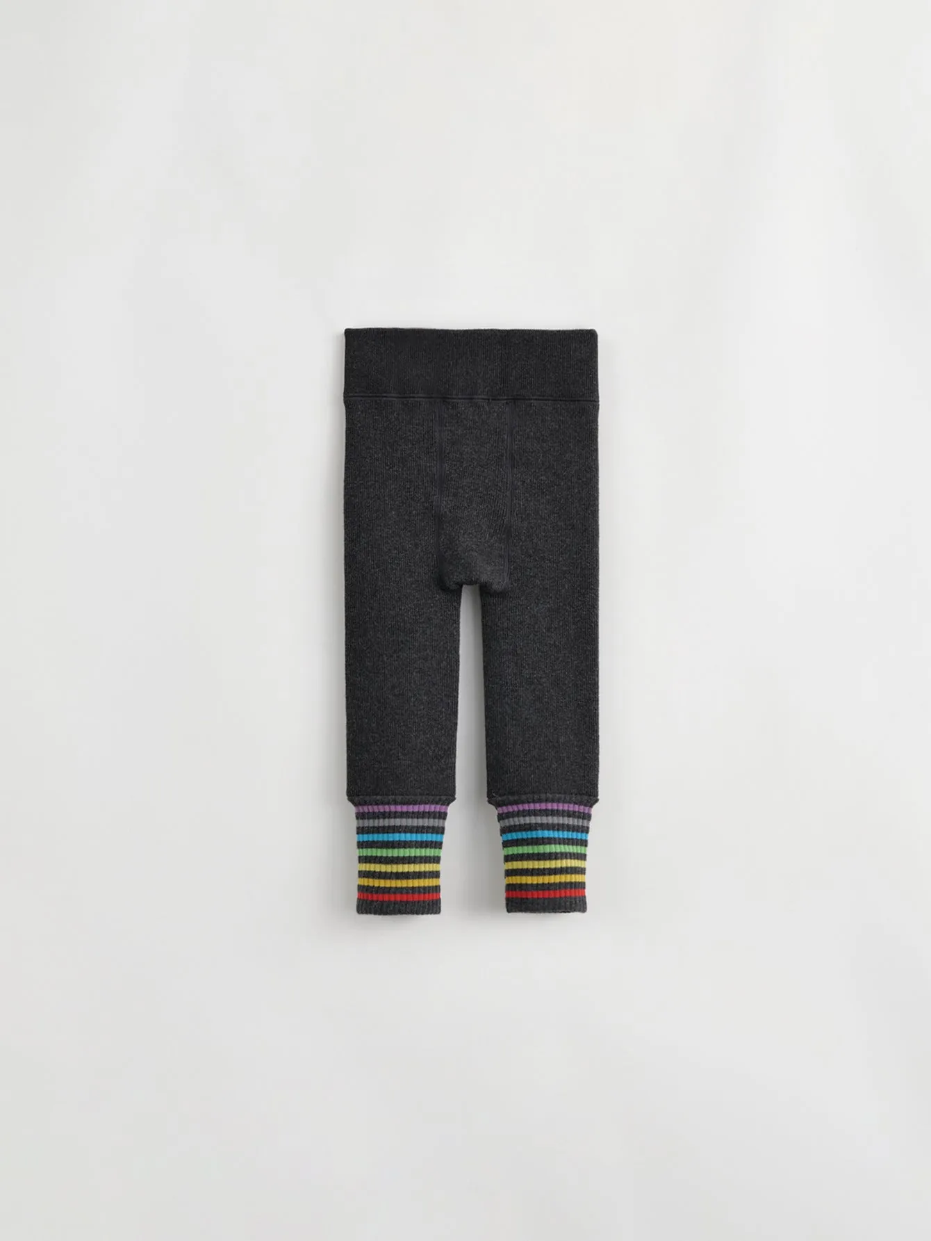 MARC & JANIE Girls Rainbow Stripe Fleece Lined Leggings 232031