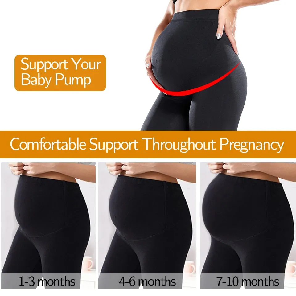 Maternity Leggings High Waist Belly Support Leggins for Pregnant Women Pregnancy Skinny Pants Body Shaping Postpartum Trousers