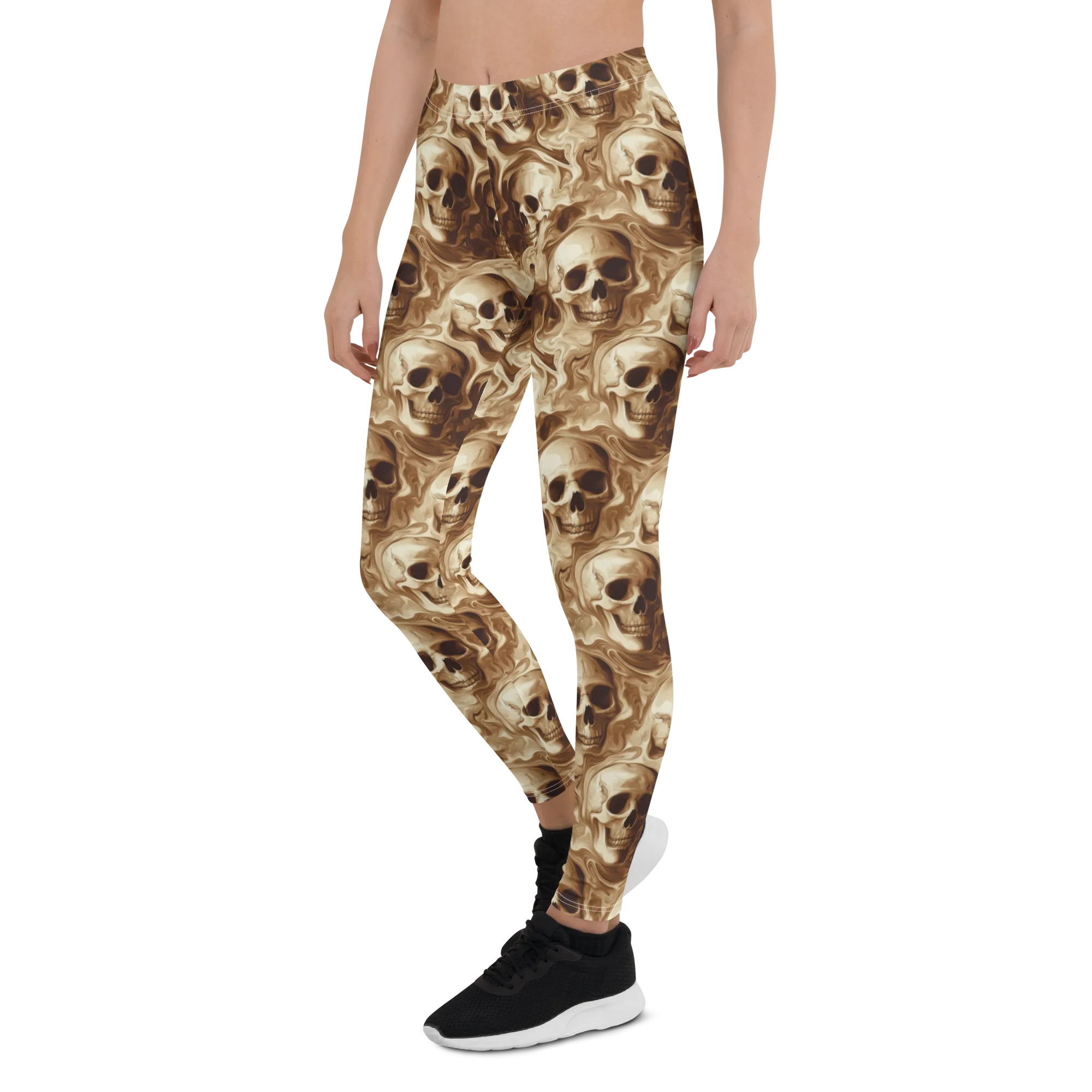 Melting Skull Leggings